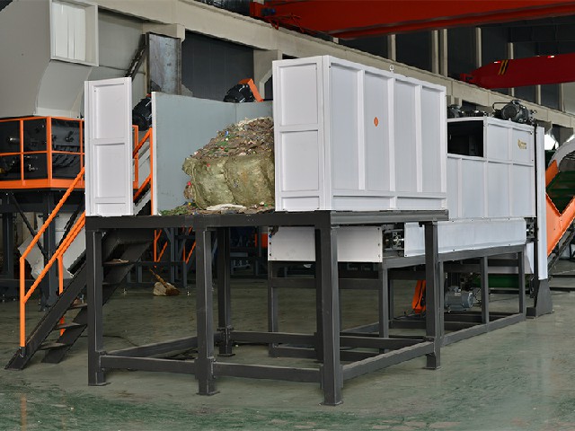 Plastic Bale opener machine